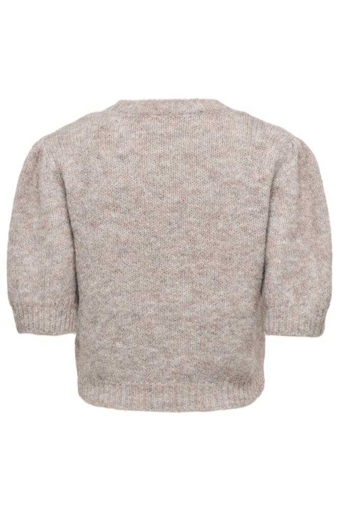 Only beige dames trui | Achteraanzicht