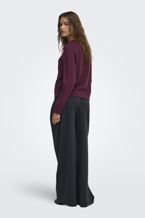 Only bordeaux dames trui | Model