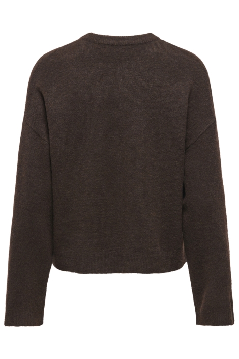 Only bruine dames trui | Achteraanzicht