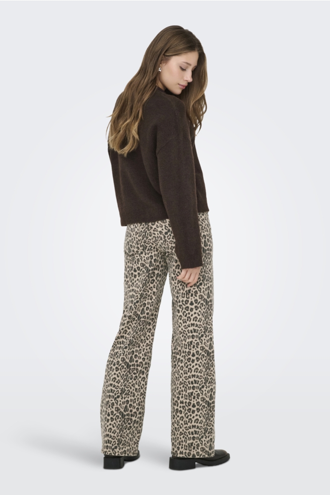 Only bruine dames trui | Model