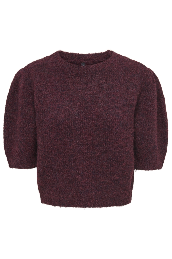 Only bordeaux dames trui | Vooraanzicht