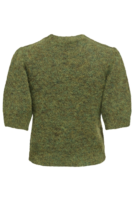 Only groene dames trui | Achteraanzicht