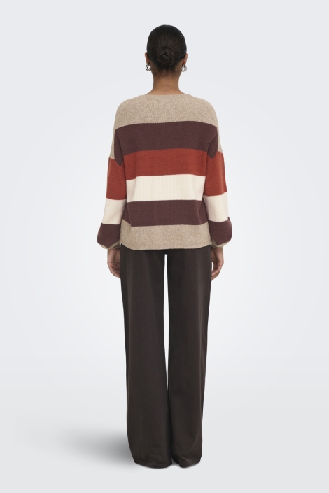 Only beige dames trui | Model