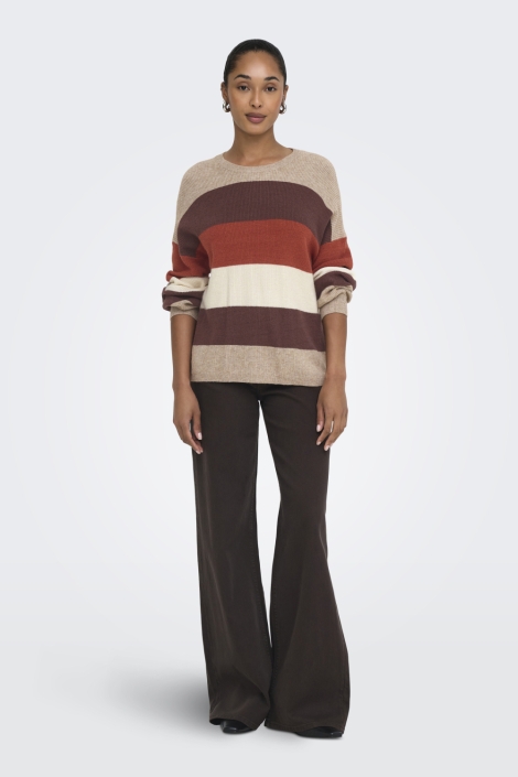 Only beige dames trui | Model