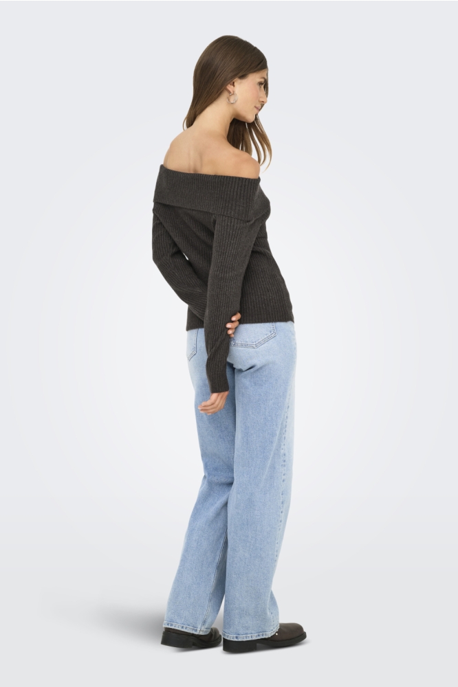 Only bruine dames trui | Model