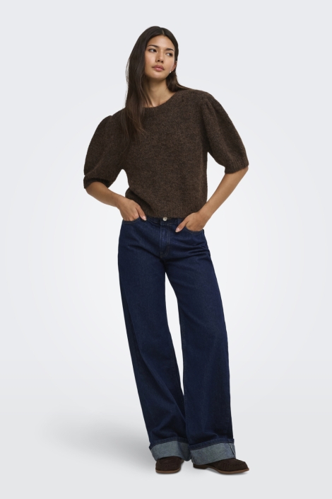 Only bruine dames trui | Model