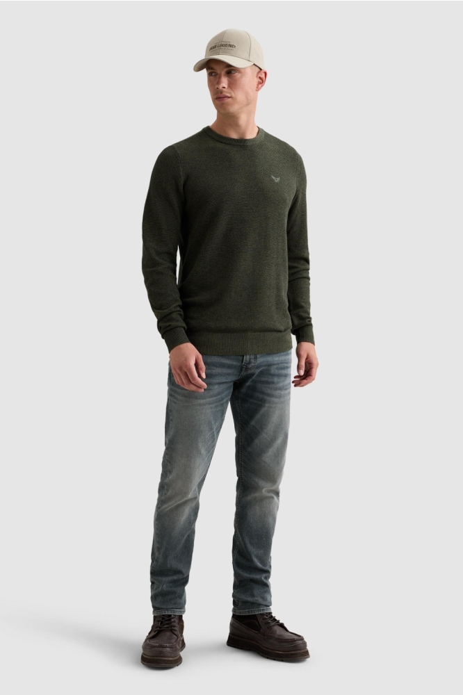 PME legend groene heren trui | Model