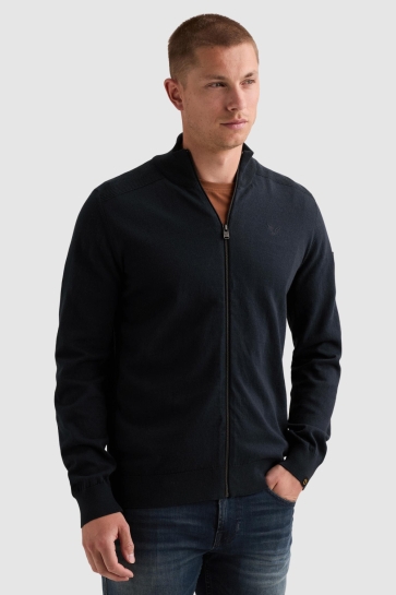 PME legend zip jacket cotton Blauw