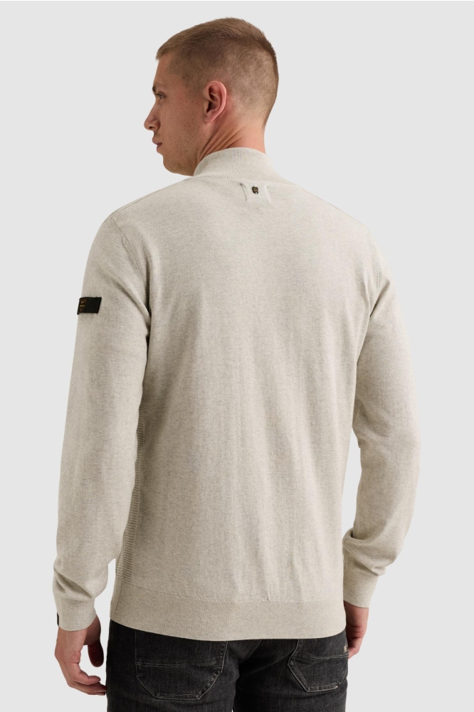 PME legend beige heren vest | Model achteraanzicht