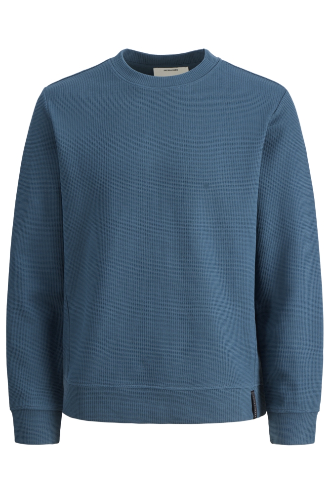 Jack & Jones blauwe heren sweater | Vooraanzicht