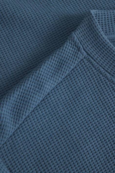 Jack & Jones blauwe heren sweater | Close up