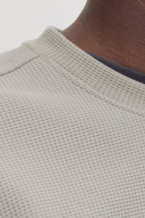 Jack & Jones grijze heren sweater | Kleurstaal