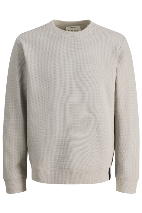 Jack & Jones grijze heren sweater | Vooraanzicht