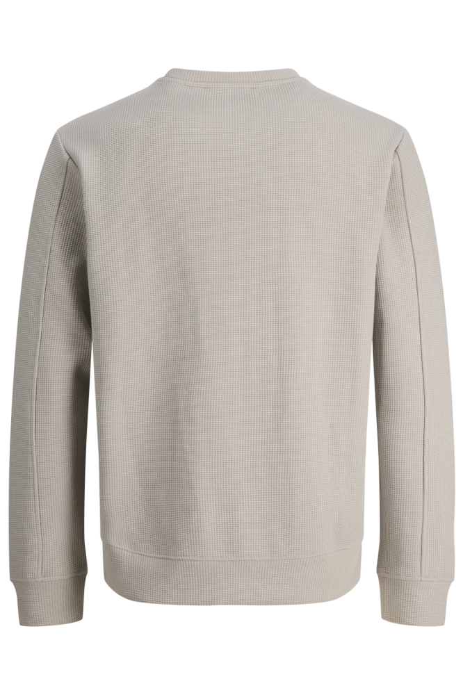Jack & Jones grijze heren sweater | Achteraanzicht