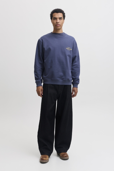 Jack & Jones blauwe heren sweater | Model