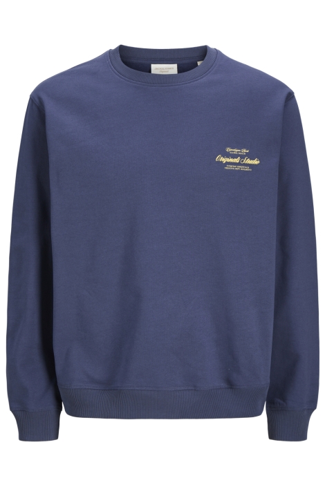 Jack & Jones blauwe heren sweater | Vooraanzicht