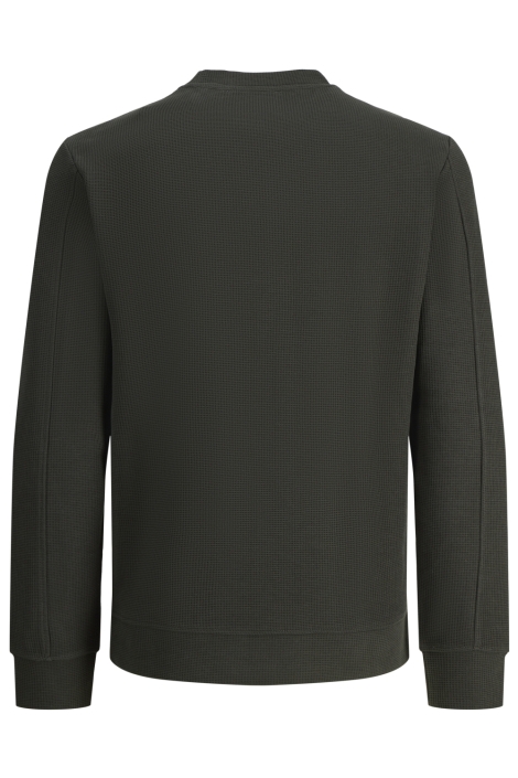 Jack & Jones groene heren sweater | Achteraanzicht