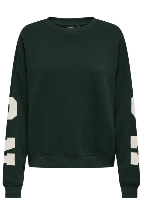 Only groene dames sweater | Vooraanzicht