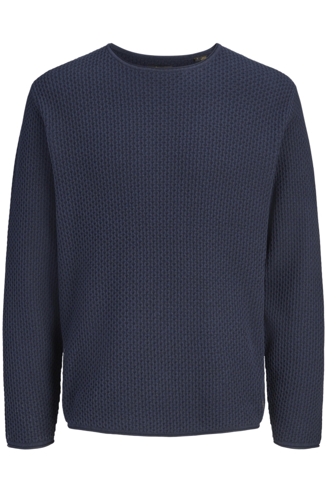 Jack & Jones blauwe heren trui | Vooraanzicht