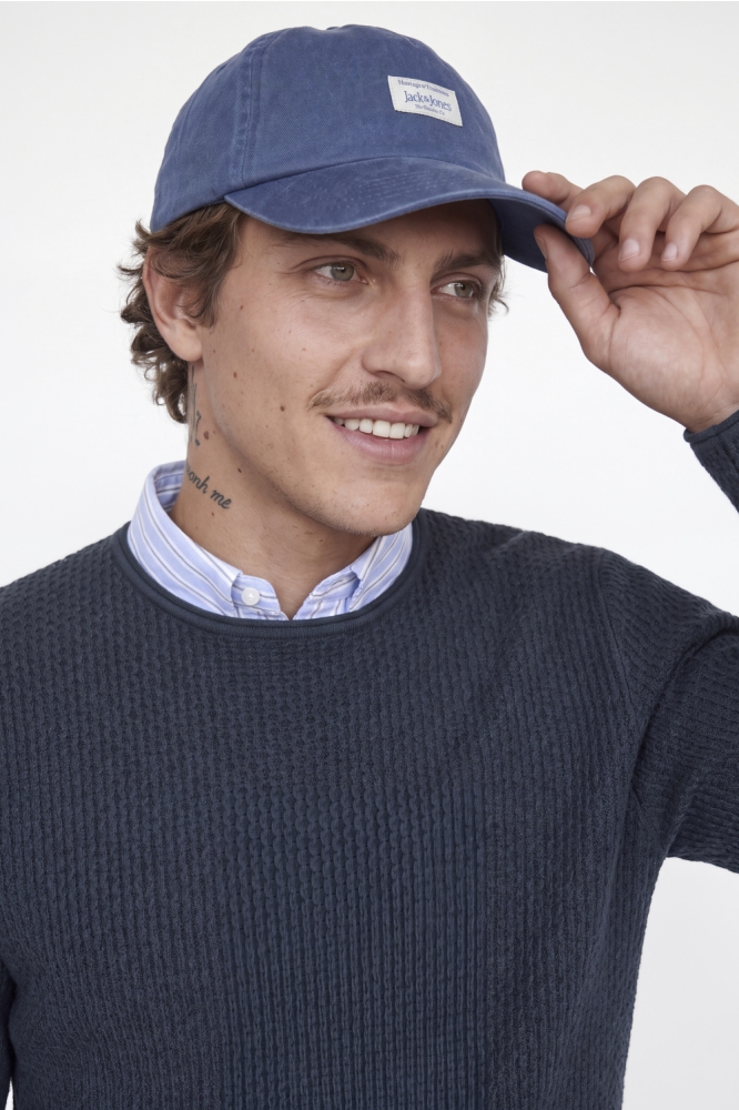 Jack & Jones blauwe heren trui | Model