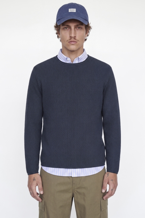 Jack & Jones blauwe heren trui | Model
