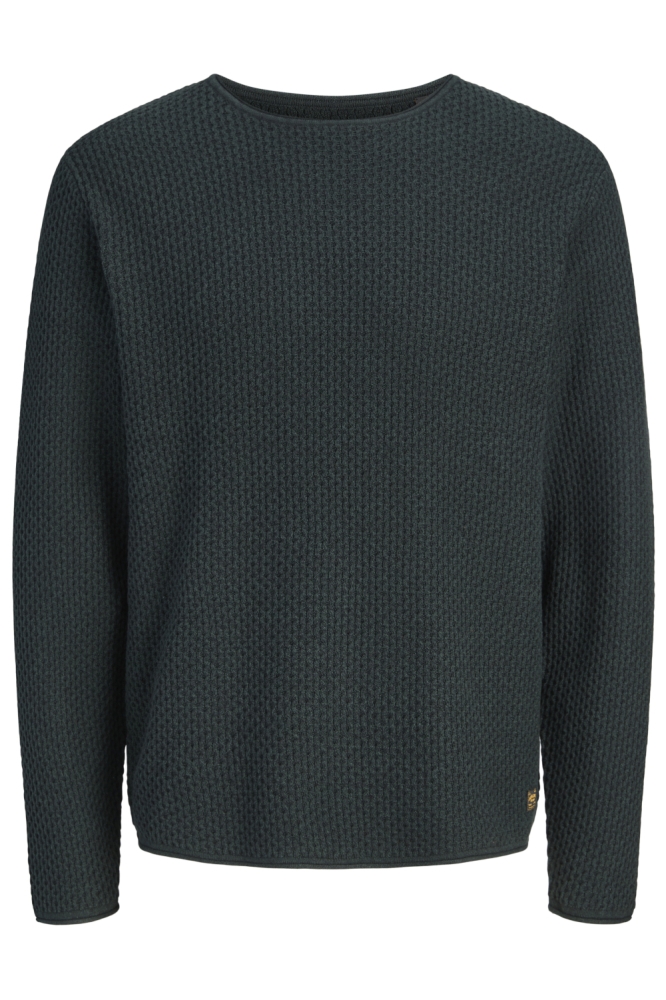 Jack & Jones groene heren trui | Vooraanzicht