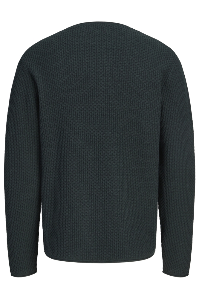 Jack & Jones groene heren trui | Achteraanzicht
