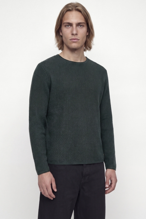Jack & Jones groene heren trui | Model