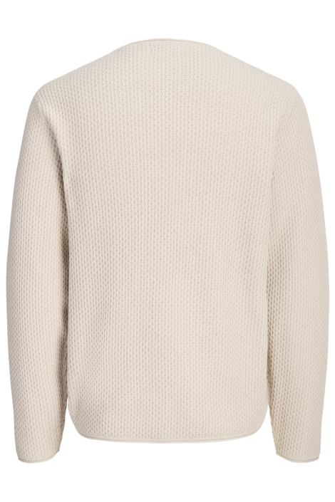 Jack & Jones beige heren trui | Achteraanzicht