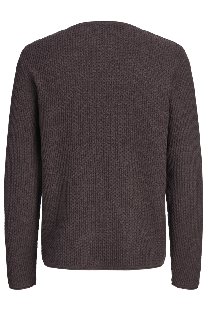 Jack & Jones bruine heren trui | Achteraanzicht