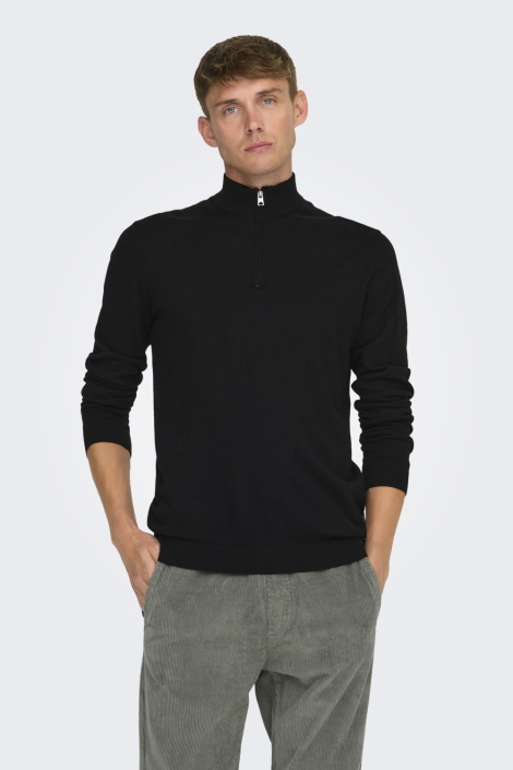 Only & Sons zwarte heren trui | Model