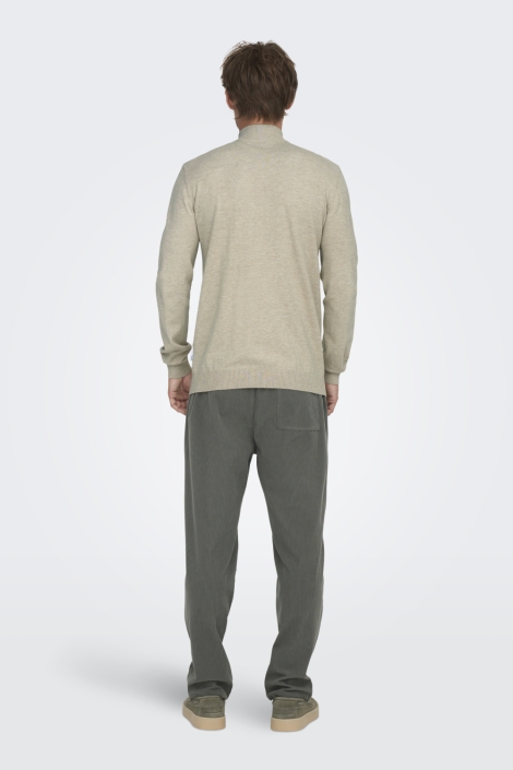 Only & Sons beige heren trui | Model