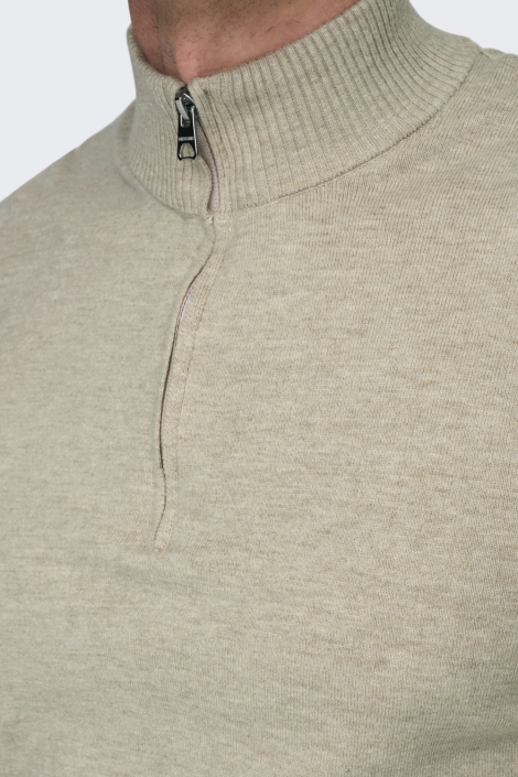 Only & Sons beige heren trui | Kleurstaal