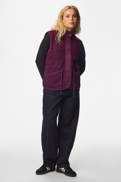Pieces paarse dames gilet | Model