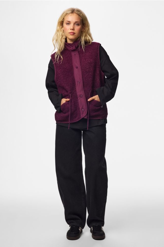 Pieces paarse dames gilet | Model
