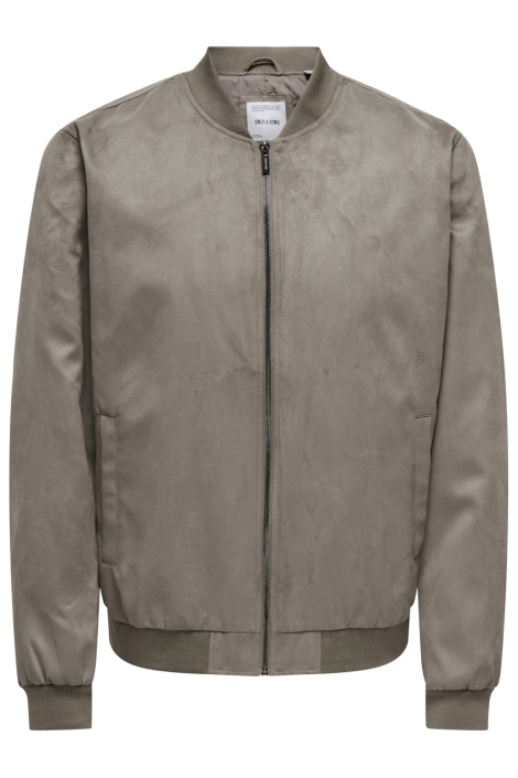 Only & Sons camel heren jas | Vooraanzicht