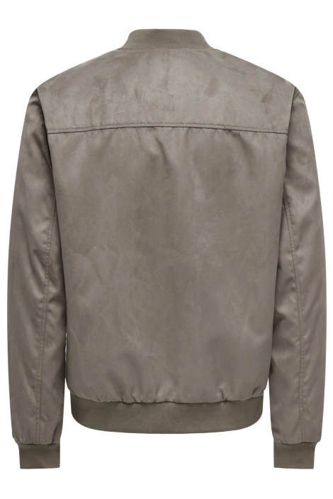 Only & Sons camel heren jas | Achteraanzicht