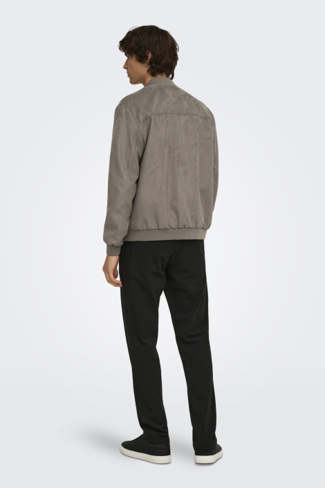 Only & Sons camel heren jas | Model