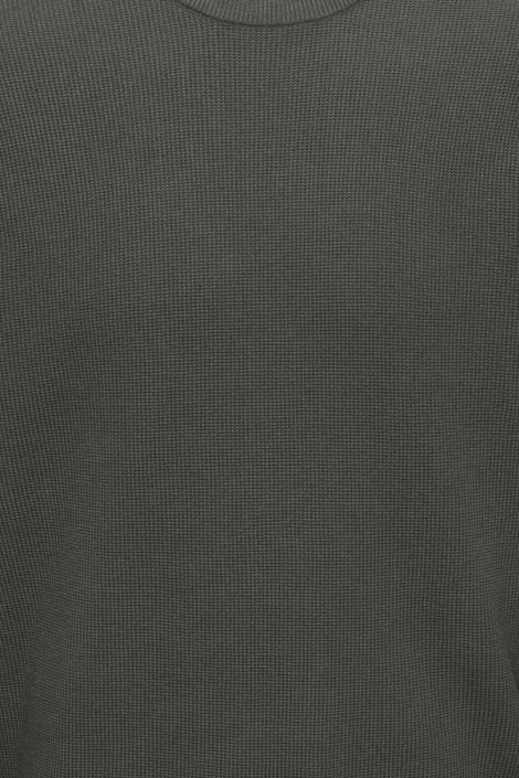 Only & Sons groene heren trui | Close up