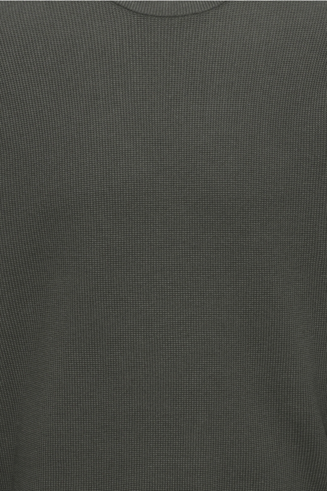 Only & Sons groene heren trui | Close up