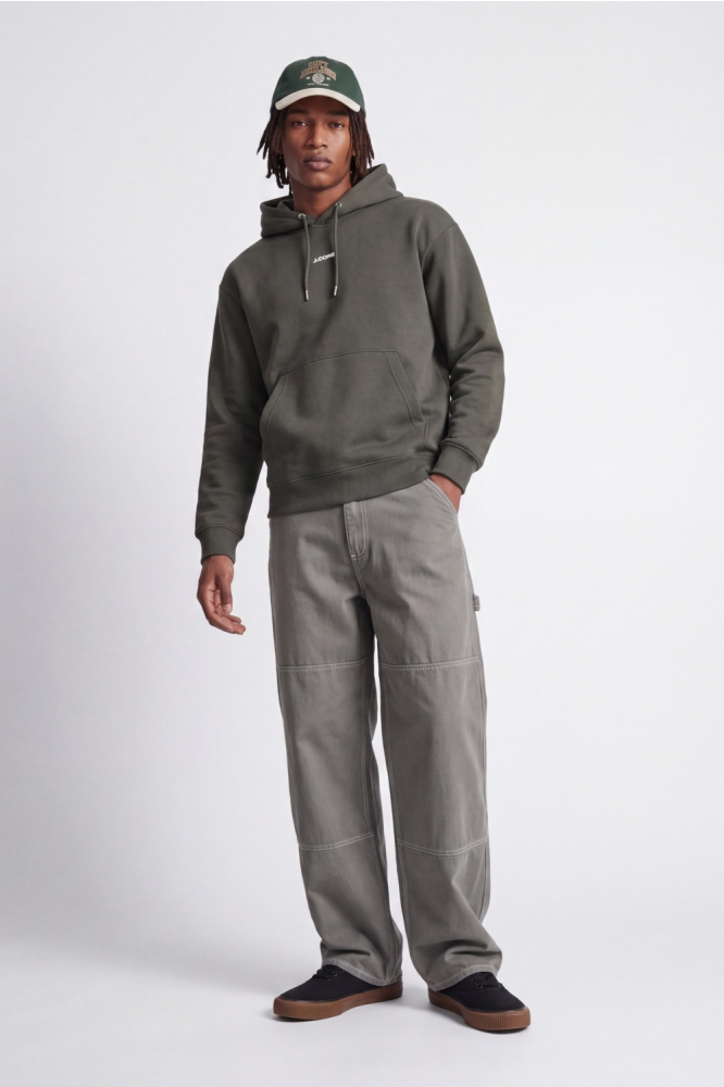 Jack & Jones groene heren sweater | Model