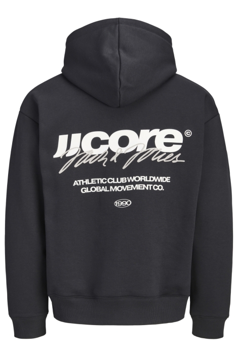 Jack & Jones zwarte heren sweater | Achteraanzicht