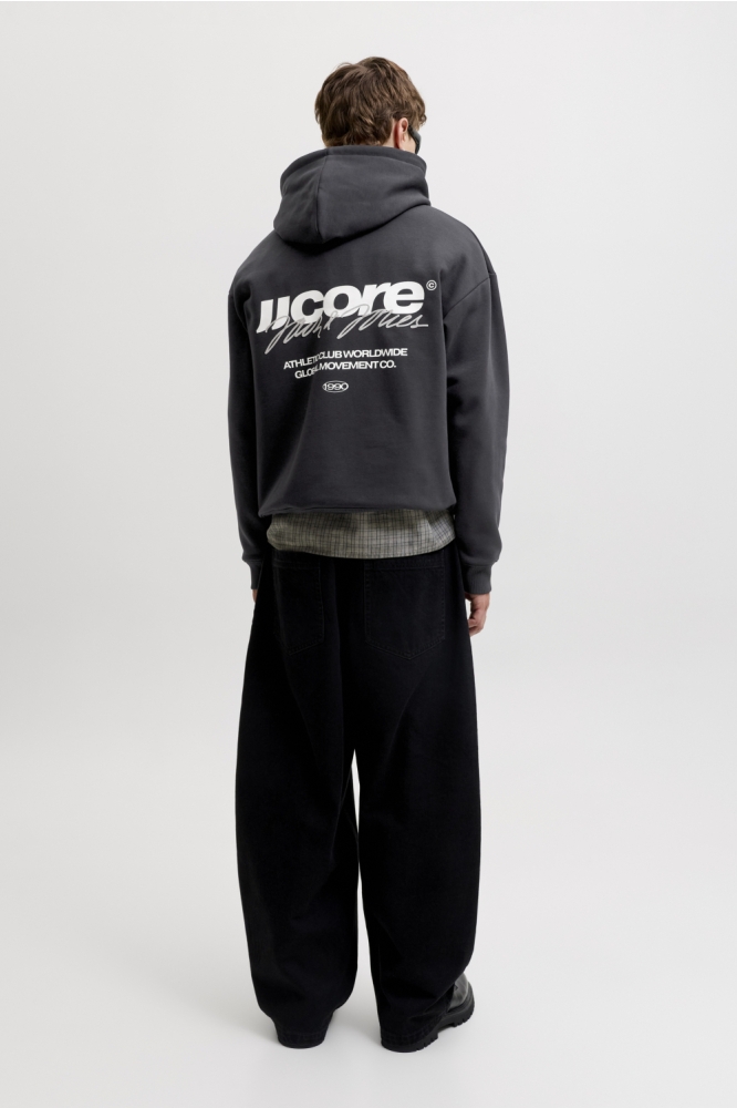 Jack & Jones zwarte heren sweater | Model