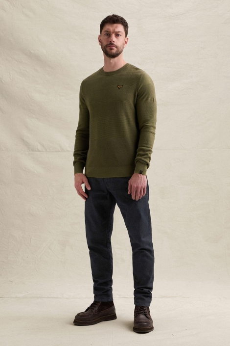 PME legend groene heren trui | Model