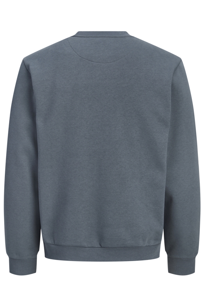 Jack & Jones blauwe heren sweater | Achteraanzicht