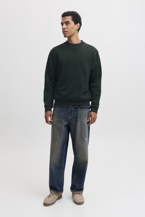Jack & Jones groene heren sweater | Model