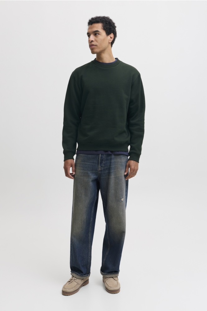 Jack & Jones groene heren sweater | Model