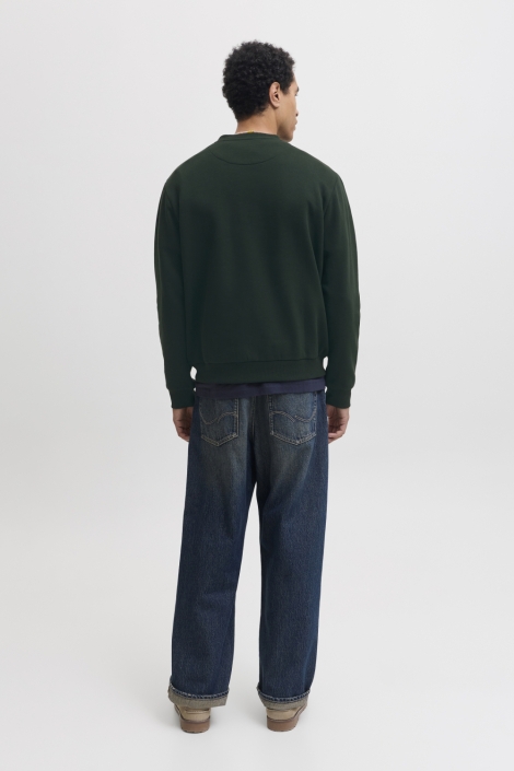 Jack & Jones groene heren sweater | Model