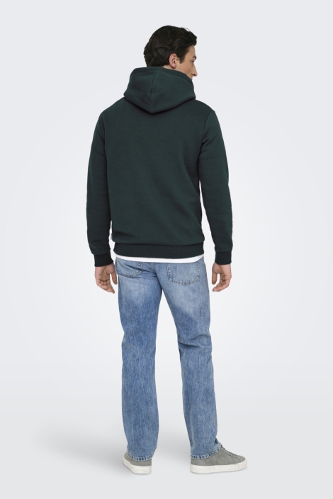 Only & Sons groene heren sweater | Model