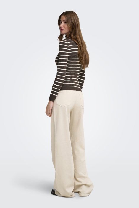 Only bruine dames trui | Model